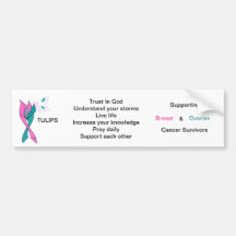 Bumper Sticker-TULIPS logo