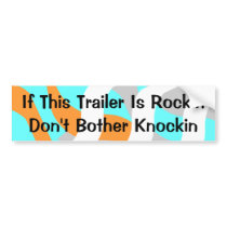 Bumper Sticker Vintage Camper Expression Saying