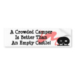 Bumper Sticker Vintage Camper RV Travel Trailer