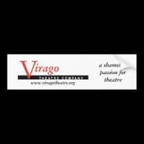 Bumper Sticker-Virago logo bumper stickers