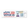 Bumper Sticker - Vote YES on Voter ID