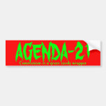 Bumper Sticker w/ Agenda-21