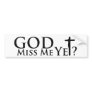 Bumper Stickers God Gear Inspirational Gifts