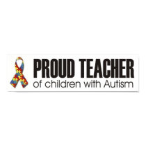 bumper teacher autism 1 posters by myautisticson bumper teacher autism 1 posters