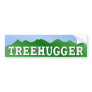 BUMPER treehugger Bumper Stickers