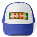 BUMPER vietnam veteran 222 hats by WanderingWomyn BUMPER vietnam veteran 222 hats