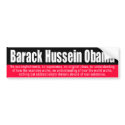 BUMPER Z obama 987 bumper stickers