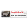 Bumpersticker Bumper Sticker