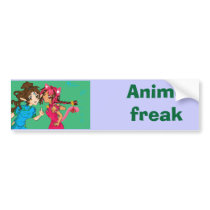 bumpersticker copy, Anime freak
