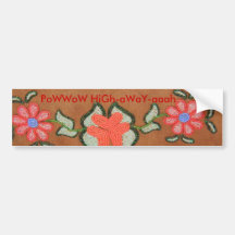 BumperSticker  PoWWoW HiGh-aWa-aaah Bumper Stickers