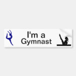 Bumperstickers de la gimnasia pegatina de parachoque