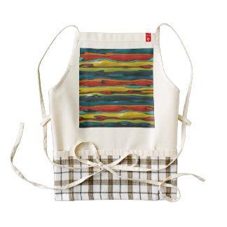 Bumps abstract design zazzle HEART apron