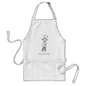 Bun In The Oven aprons