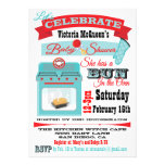 "Bun in the oven" Baby Shower Invitations