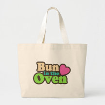 Bun In The Oven Tote Bags