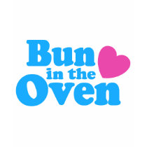 Bun in the Oven t-shirts
