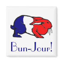 Bun-Jour magnets by Renn_Fare Bun-Jour magnets
