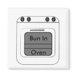 Bun N The Oven Magnets
