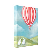 Bun Voyage Wrapped Canvas canvas prints