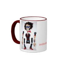 bunbury bones puppet  by morfeoink mugs
