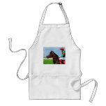 Bunbury Red - Racehorse Art Aprons
