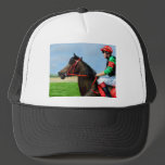 Bunbury Red - Racehorse Art Hat