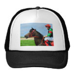 Bunbury Red - Racehorse Art Hat