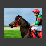 Bunbury Red - Racehorse Art Tshirt