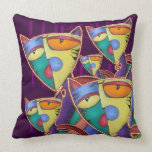 Bunch 'O' Cats American MoJo Pillow