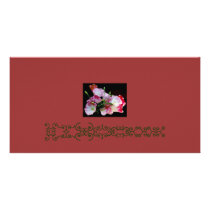 Bunch of Flowers Photo Card