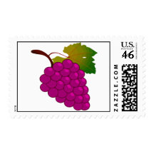 Bunch of grapes stamps