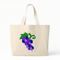 Bunch of grapes tote bag
