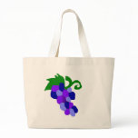Bunch of Grapes Tote Bags