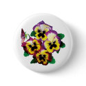Bunch of Pansies button