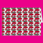 Bunch of Red Mushrooms Greeting Card