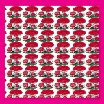 Bunch of Red Mushrooms Poster