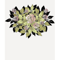 bunch of roses_pink t-shirts by VioDeSign bunch of roses_pink t-shirts