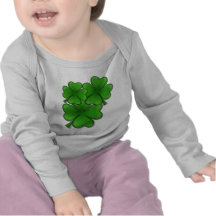 bunch of shamrocks tshirts