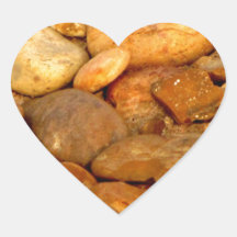Bunch of Stones Heart Sticker