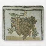Bunch of white grapes, Roman mosaic Mousepad