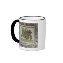 Bunch of white grapes, Roman mosaic Coffee Mugs