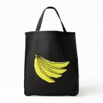 Bunch of Yellow Bananas. Tote Bags