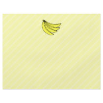 Bunch of Yellow Bananas. Flyer Design