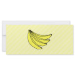 Bunch of Yellow Bananas. Custom Rack Card