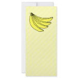 Bunch of Yellow Bananas. Custom Rack Cards