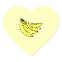 Bunch of Yellow Bananas. Sticker