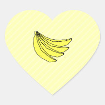 Bunch of Yellow Bananas. Sticker