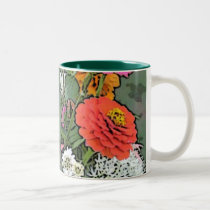 Bunch of Zinnias Mug