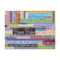 Bunco Babe Post Card