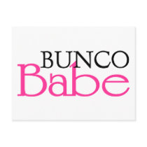 Bunco Babe Post Cards